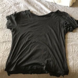 Plain black lulu shirt